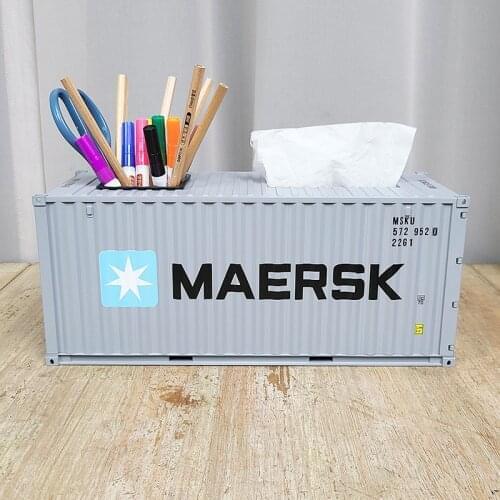 1:20/1:24/1:30 shipping container model and grey luxuriously furnishing articles storage container toys gift box