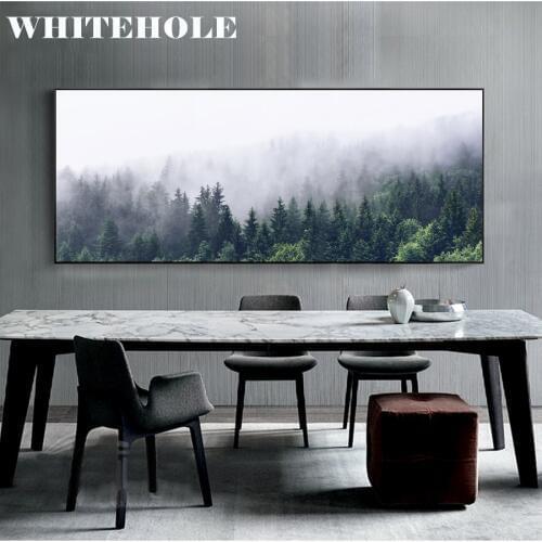 Wall Art Canvas Painting,Wall Pictures For Living Room,Forest Landscape Painting Paint On Canvas,Decorative Picture Home Decor