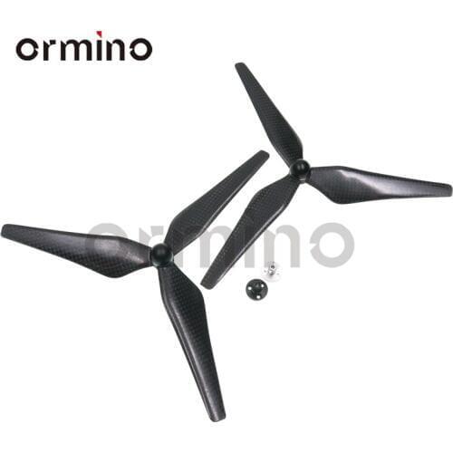 ORC 2pairs 9450s Propeller 9450 S 3 Blade Carbon Quick -Release Quadcopter Propeller RC Drone Professional Advanced Spare Parts