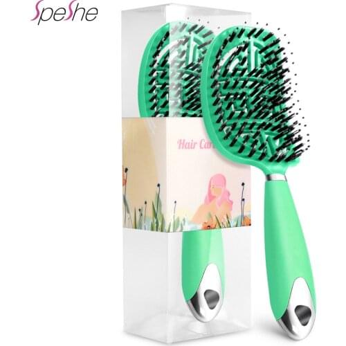 1pc Brosse Magique Cheveux Detangling Hair Brush Women Tangle Hair Comb Detangler Hairbrushes Anti Klit Brushy Haarborstel