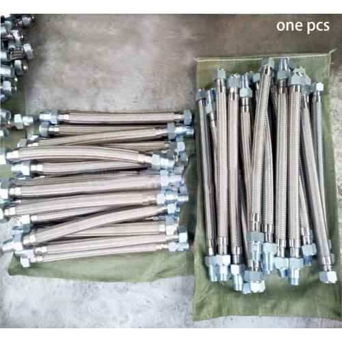 Stainless steel hose metal threaded hose metal corrugated hose cylinder transfer tube 10*500 15*500 20*500 25*500 32*500 40*500