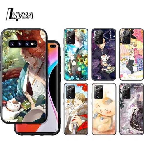 Natsume Yuujinchou Anime Silicone Cover For Samsung Galaxy S21 S20 FE Ultra S10 S10E Lite 5G S9 S8 S7 Edge Plus Phone Case