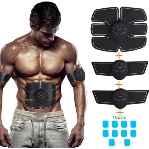 Muscle Stimulator Body Slimming Shaper Machine Abdominal Muscle Training Burning Fitness Massage Abdominal Loss Exercise Belt