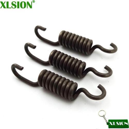 XLSION 3pcs Heavy Duty Clutch Pad Spring For 2 Stroke 47cc 49cc Minimoto Engine Chinese Pocket Dirt Bike Mini Kids ATV Quad
