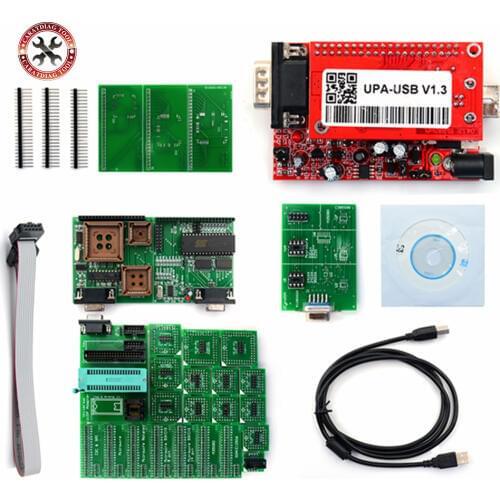 Factory Best Quality Full UPA USB Programmer V1.3 Main Unit for Sale UPA USB Adapter ECU Chip Tuning 1.3 eeprom adapter