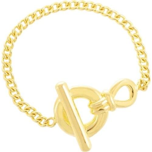 Women Gold Color Chain Ring/Spinner Rings, Size 6 To 8 Gift Wrapped