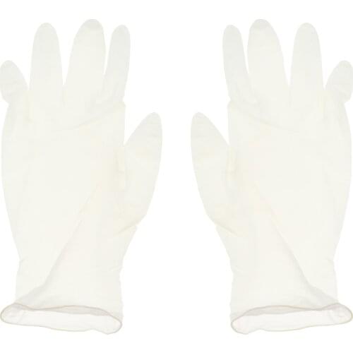 100pcs/Pack Nitrile Gloves Mechanic Disposable Rubber Gloves Durable Comfortable