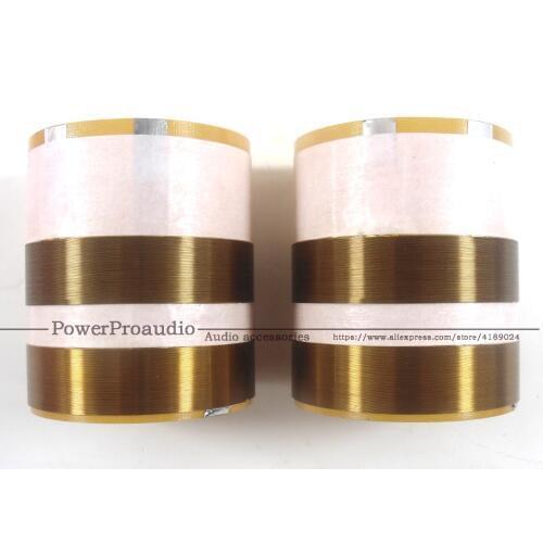 2 PCS/LOT Pure Flat Aluminum wire voice coil For JBL 2262HPL,JBL 2265HPL,JBL 2268HPL ,JBL SRX voice coil 8 ohms