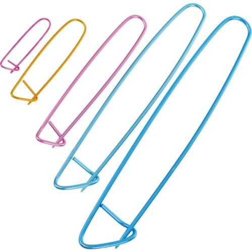 5pcs Aluminum Crochet Knit Knitting Stitch Holder Yarn DIY Craft