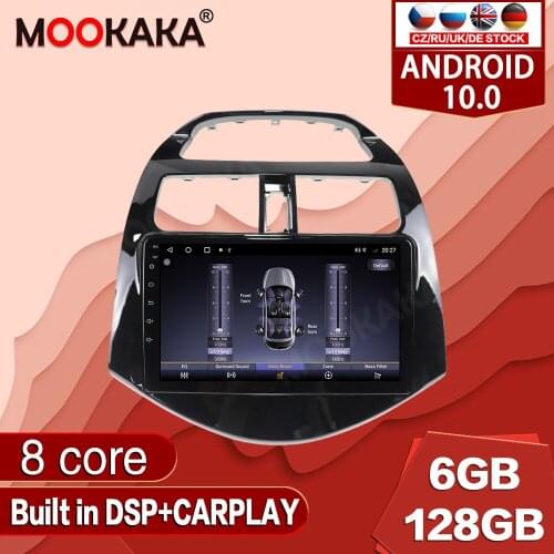 Android 10.0 For Chevrolet Spark (M300) 2010-2014 Car Multimedia Player Radio GPS Navigation Auto Stereo Recorder Unit Audio