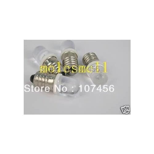 Free shipping 10pcs warm white E10 24V Led Bulb Light Lamp for LIONEL 1447