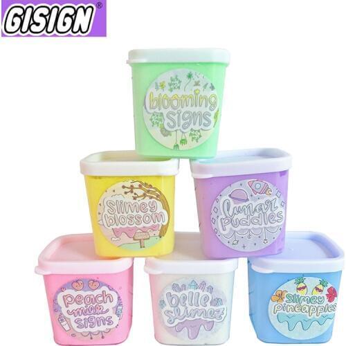 Big Foam Glue For Slime Fluffy Charms Butter Cloud Polymer Clay Slime Toys Set Light Air Plasticine Additives For Lizune Kit