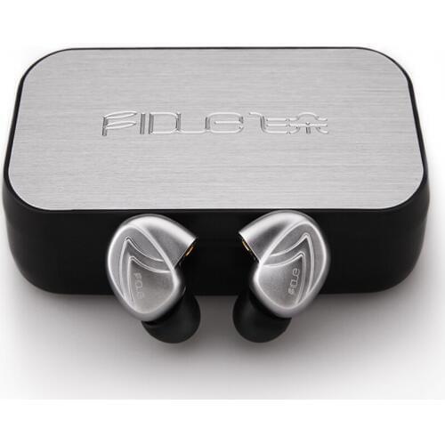 FIDUE VIRGO A85 2 Balanced Armature+Dyanmic Driver 2BA+1DD Hybrid Audiophile MMCX In-ear Monitor DJ Hifi Music Metal Earphones