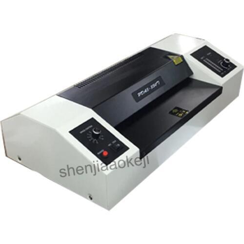 220v 620w Speed-adjusting Laminator 330T Four roller Laminator slice heating photo laminating machine paper sealing machine 1pc