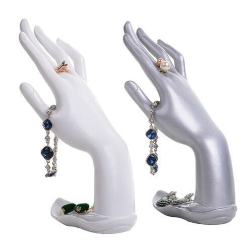 Jewelry Display Mannequin Hand Jewellery Glove Ring Bracelet Display Show Stand Rack Holder earrings/bracelet/necklace Display N