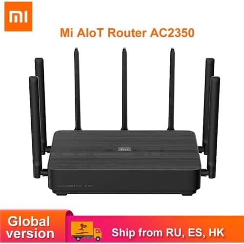Xiaomi Mi AIoT Router AC2350 WiFi Wireless Router With 7 High Gain Antennas Gigabit 2183Mbps 128MB Dual-Band Wifi Repeater