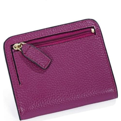 Fashion Split Leather Women Wallets Mini Purse Lady Small Leather Wallet with Coin Pocket