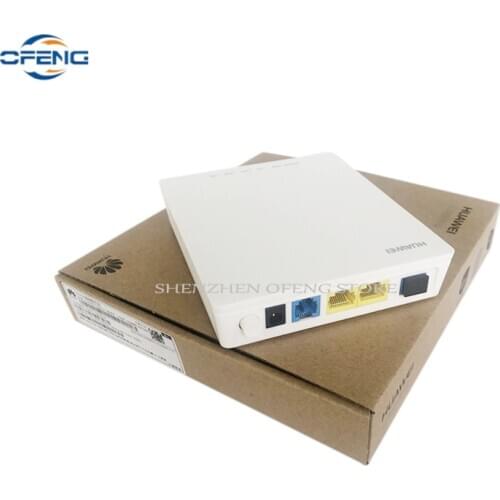 20pcs Original New huawei gpon onu hg8120c 2FE+1TEL Interface fiber modem ONT Fiber optic equipment Router No Box