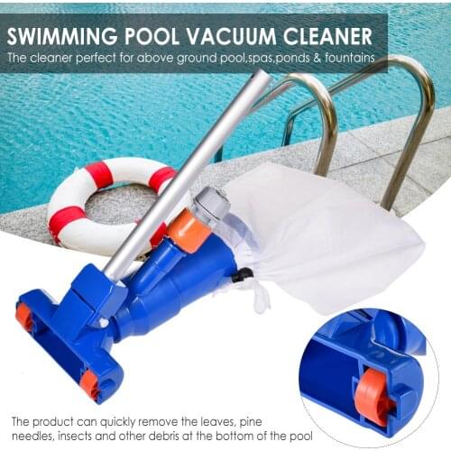 Underwater Cleaner Portable Convenient Pool Vacuum Jet for Above Ground Ponds Fountains