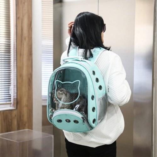 Pet Cat Carrier Backpack Waterproof Breathable Cool Backpack Carrier for Dog Transporter Carrier Travel Airline-Approved