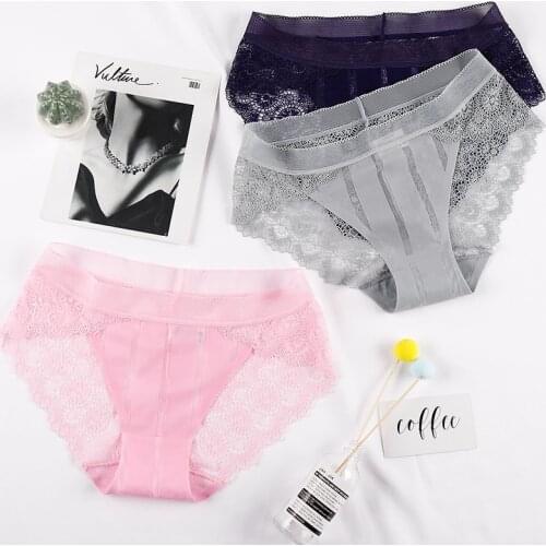 Panties for women lace hollow sexy lingerie female casual underwear ladies transparent underpants women briefs woman intimates