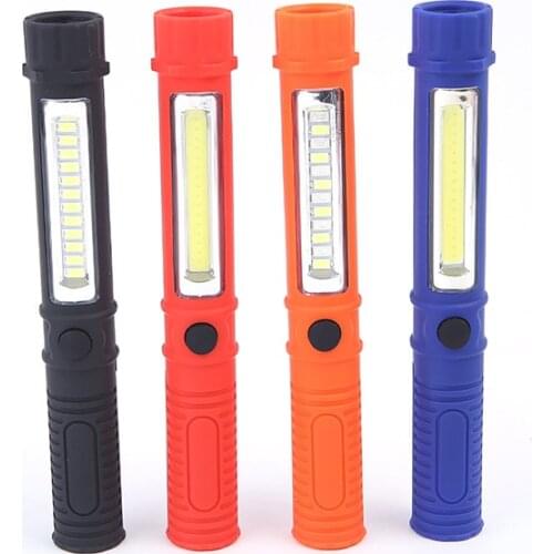 1000 Lumens Mini Portable lanterns Working Inspection Torches COB LED Multifunction Maintenance flashlight