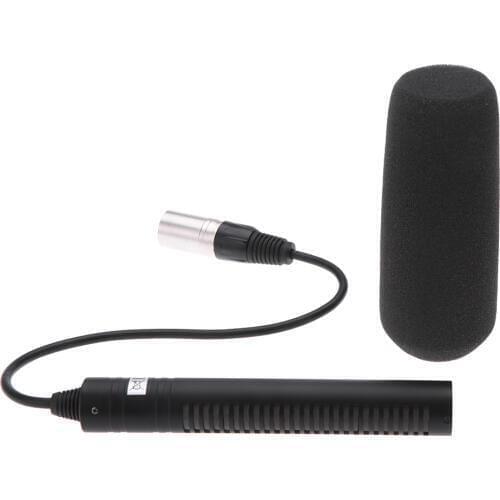 Andoer Video Recording Interview Stereo Condenser Unidirectional Microphone Mic for Sony Panosonic Camcorder--XLR Interface