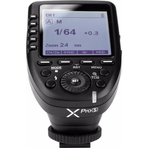 GODOX XRPO-S 2.4G X TTL LCD Wireless Flash Trigger+3*XTR-16 receiver CD15