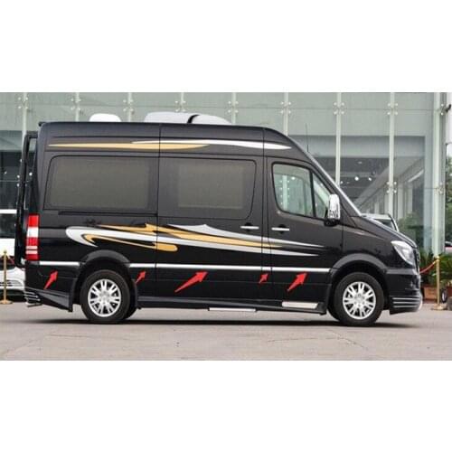 For Sprinter 2010-19 Year Body Anti-scratch Strips Door Chrome Trim