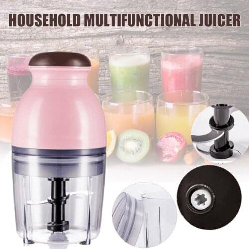 Electric Chopper Vegetables Grinder Corded Garlic Onion Mincer with Double Layer Blades for Spice Meat Baby Food TS2