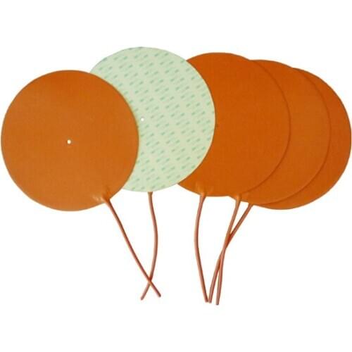 Dia 400mm, 600W@230V, w/ 3M PSA & NTC 100K Thermistor, Round Silicone Heater Pad, 3D Printer Heater,Heatbed