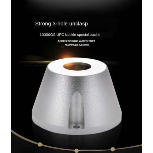 Supermarket Magnetic Buckle Opener Clothing Nail Remover Anti-theft Button Three-hole Powerful Buckle Remover 10000