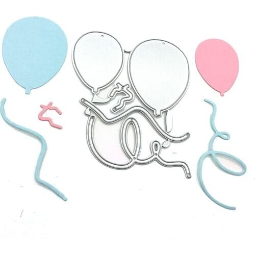 Julyarts Balloon Metal Cutting Dies for Scrapbooking New 2021 Stencil for DIY Scrapbooking Album Paper Card Decorative Crafts