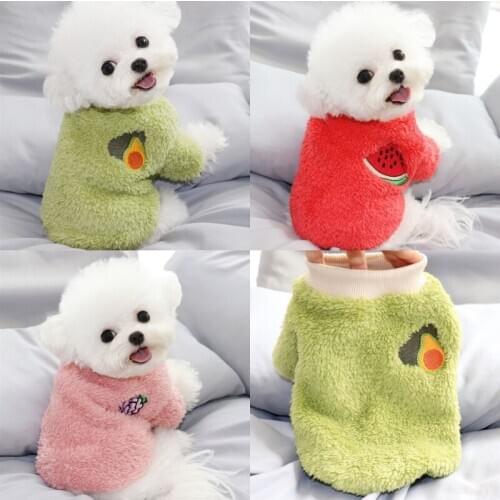 Fashion Dog Coat Hoodie Winter Cat Puppy Small Dog Clothes Yorkshire Terrier Yorkie Pomeranian Poodle Bichon Schnauzer Clothing