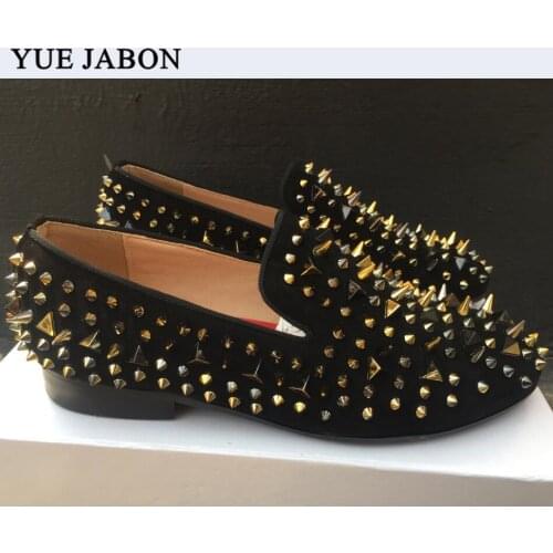 Top Design Men Loafers Shoes Fashion Rivet Driving Shoes Men Sneakers Flat Man Walking Footwear Big Size 38-46 Mens Casual Shoe