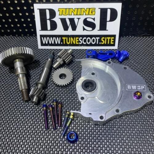 DIO50 Gear Cover Set BWSP Transmission CVT Racing Perfomance Clutch Parts With Secondary And Primary Gears