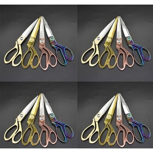 Stainless Steel Professional Scissors Cutting Sewing Scissors for Tailor Fabric Needlework Exquisite Dressmaker Shears Scissors