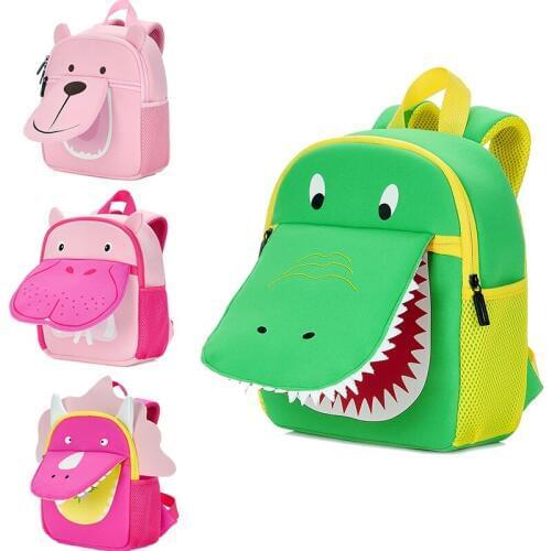 2019 New Toddler Kid Boy Girl 3D Cartoon Animal Backpack Children Cute Nursery kindergarten School Bag Rucksack