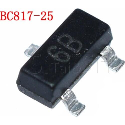 100PCS BC817-25 SOT23 817-25 SOT SMD 6B new transistor