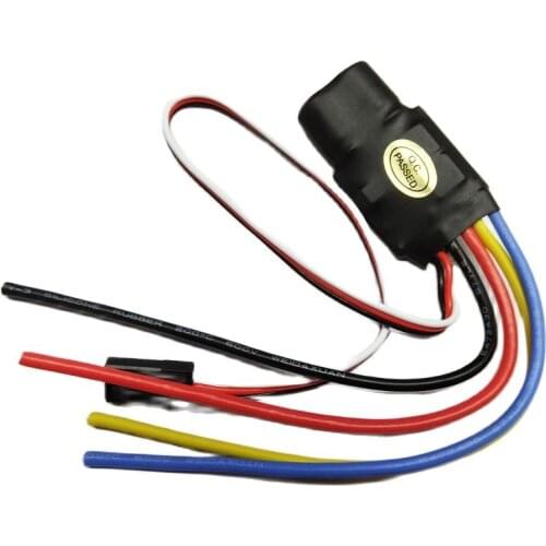 One-Way 40A Brush ESC Unidirectional 2S 3S 4S 5S 6S Lithium Battery Electronic Speed Controller for RC Drone Boat Car Spare Part