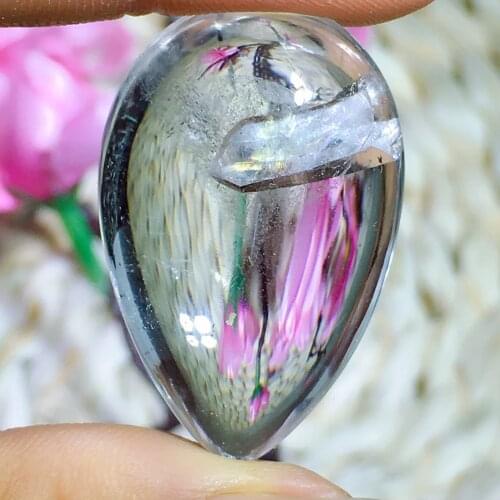 Clear quartz tear