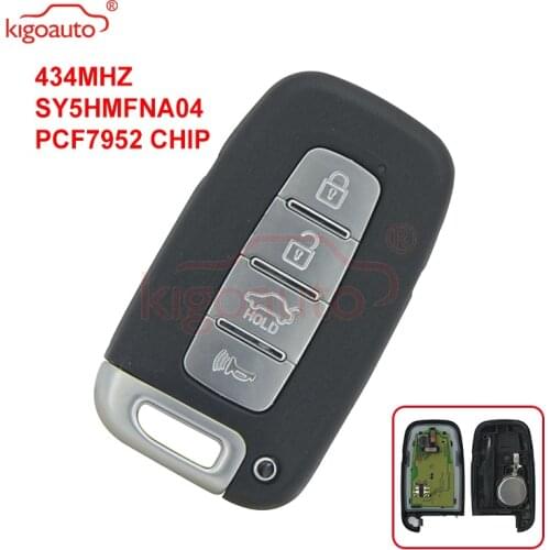 Kigoauto Sportage Smart key 4 button 434Mhz 95440 3W000 for Kia Hyundai i30 ix35 Sonata Elantra Santa Fe keyless remote