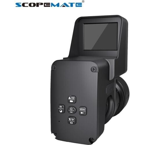 ScopeMate NVS20 1080P Full-HD Over 200M Range Spotting Scope Digital Night Vision Rifle Scope Hunting Camera Recorder with WiFi