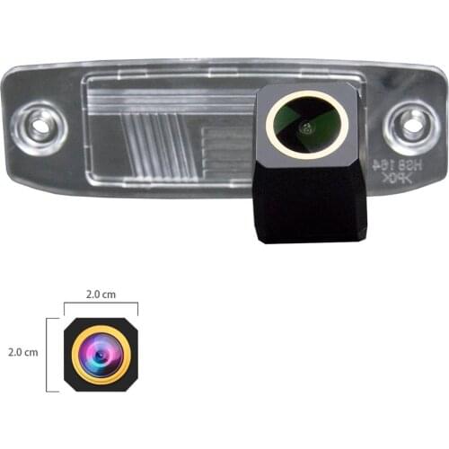 Rear View Reversing Backup Camera HD 1280x720p Golden Camera for KIA k3 Carens Santa Fe Sorento Opirus Sportage