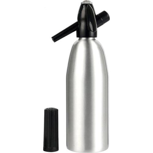 1L DIY Soda Water Siphon Home Drink Juice Machine Bar Beer Soda Maker Tools Steel Bottle Soda Stream Foam Cylinders Co2 Injector