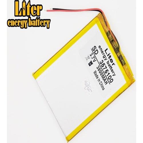 3800mAh domestic Tablet PC 7 inch 8 inch 9inch 3575100 built-in 3.7V polymer lithium battery