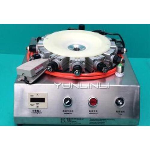 E27 Energy Saving Lamp Head Machine 110V/220V 40W Stainless Steel Box Automatic Lamp Head Locking Machine