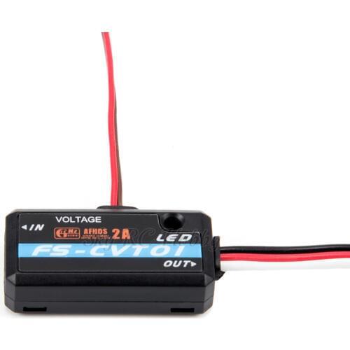 Flysky FS-CVT01 Voltage Sensor Telemetry Data Collection Module For FSi6 FSi10 iA6B iA10 Receiver FPV RC Parts