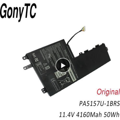 GONYTC 11.4V 50wh PA5157U-1BRS P000577250 Laptop Battery For Toshiba Satellite U940 M40 M50T E55 E45T E55T-A5320 E45T-A4100