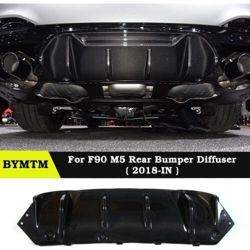 M-P Style Carbon fiber Rear Bumper Diffuser For BMW F90 M5